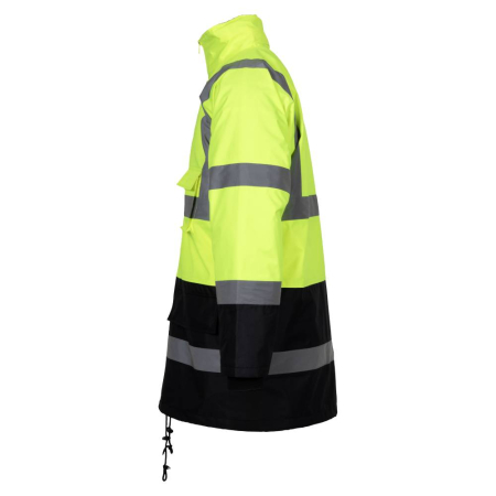 SWEDEN NEXT, Jachetă 4 în 1 HI-VIS, cu glugă încorporată, din poliester Oxford, 300 g/mp, căptușeală termică 180 g/mp [2]