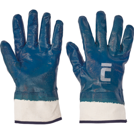 PROTECȚIA MÂINILOR - SWIFT, Mănuși de protecție din tricot bumbac interlock, imersate în nitril