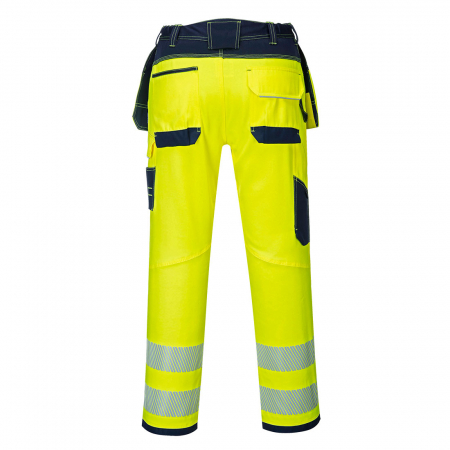 T501, Pantaloni în talie Holster HI-VIS din poliester și bumbac Titanmill™ Plus, 300 g/mp [8]