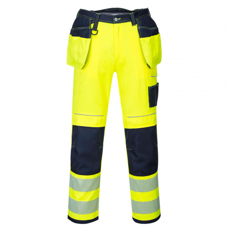 T501, Pantaloni în talie Holster HI-VIS din poliester și bumbac Titanmill™ Plus, 300 g/mp [7]