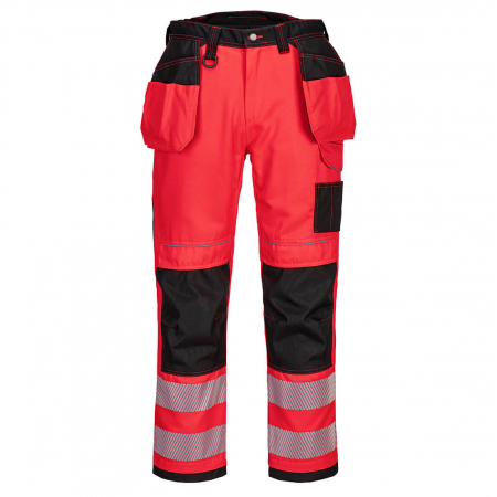 T501, Pantaloni în talie Holster HI-VIS din poliester și bumbac Titanmill™ Plus, 300 g/mp [3]