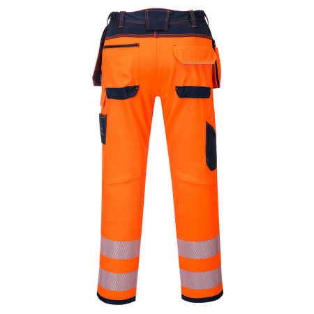 T501, Pantaloni în talie Holster HI-VIS din poliester și bumbac Titanmill™ Plus, 300 g/mp [6]
