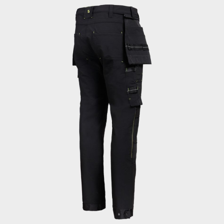 TASK, Pantaloni în talie din nylon cu poliester și elastan, 260 g/mp [5]