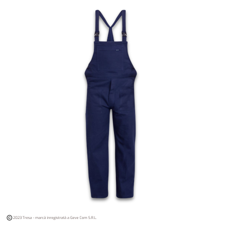 Imbracaminte (lichidari) - TED, Pantaloni cu pieptar din bumbac, 270 g/mp