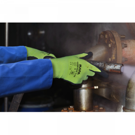 TEMPDEX 710, Mănuși de protecție termică din suport textil fără cusături, imersate în nitril [2]