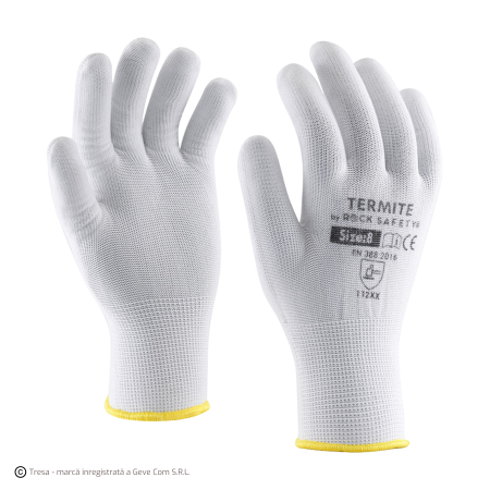 Riscuri minime - TERMITE, Mănuși de asamblare din poliester, neimersate