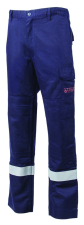THOR, Pantaloni de protecție multirisc din amestec 78% bumbac, 20% poliester, 2% antistatic, 300 g/mp [4]
