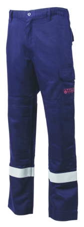 THOR, Pantaloni de protecție multirisc din amestec 78% bumbac, 20% poliester, 2% antistatic, 300 g/mp [0]