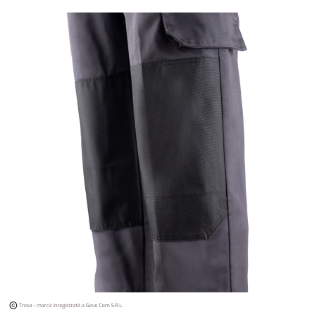 TOCO, Pantaloni în talie din bumbac-poliester, cu întărituri Oxford, protecție genunchi Type 2, 270 g/mp [5]