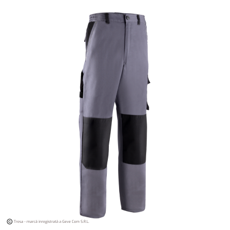 Pantaloni standard - TOCO, Pantaloni în talie din bumbac-poliester, cu întărituri Oxford, protecție genunchi Type 2, 270 g/mp