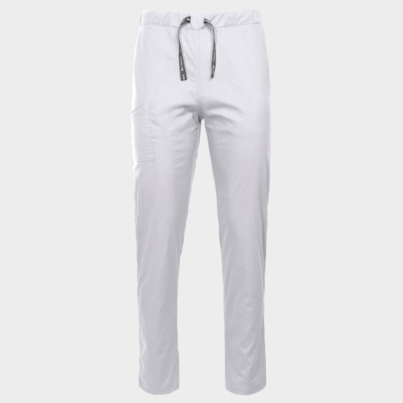 Pantaloni standard - TONY, Pantaloni medicali din bumbac cu elastan, 160 g/mp