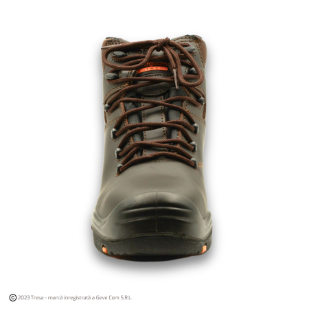 TOPAZ HIGH S3, Bocanci de protectie cu bombeu din compozit, lamela antiperforatie, fete hidrofobizate, talpa SRC, HRO [1]