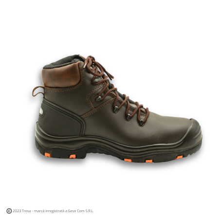 TOPAZ HIGH S3, Bocanci de protectie cu bombeu din compozit, lamela antiperforatie, fete hidrofobizate, talpa SRC, HRO [4]