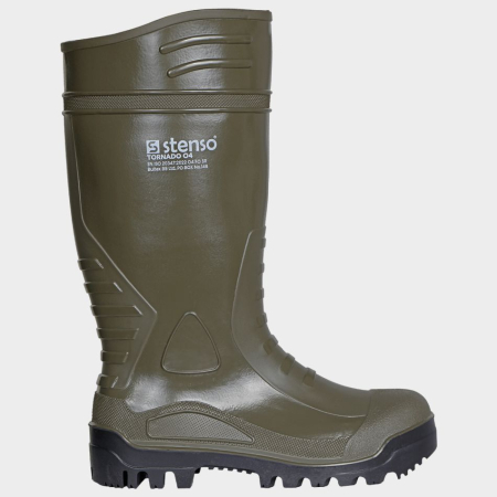 Cizme de lucru O4/O5 - Tornado O4 FO SR, Cizme de protectie din PVC, antistatice, antiderapante