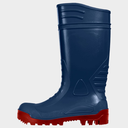 TORNADO S5, Cizme de protecție din PVC cu cauciuc nitrilic, bombeu metalic, talpă antiderapantă [1]