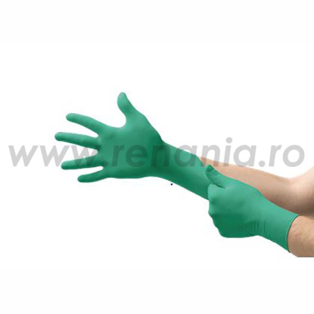 PROTECȚIA MÂINILOR - TOUCH'N TUFF, Mănuși de unică folosință din nitril [cutie 100 bucăți]
