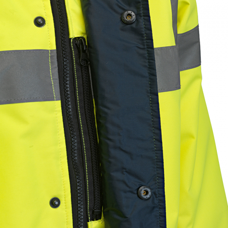 FLASHBACK, Geacă de iarnă reflectorizantă din poliester și PU, 190 g/mp, căptușeală 170 g/mp [14]