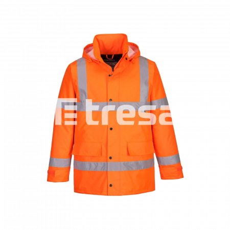 Îmbrăcăminte REFLECTORIZANTĂ (HI-VIS) - TRAFFIC HI - VIS, Jacheta din poliester si fibra Oxford 300D