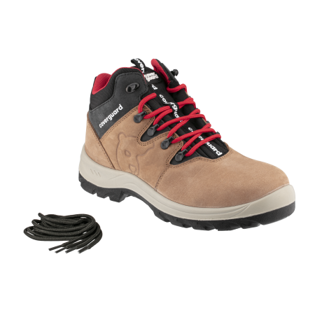 Pantofi - TREK II SRC, Bocanci de lucru din piele nubuc, talpă PU2D antiderapantă, căptușeală 3D respirabilă