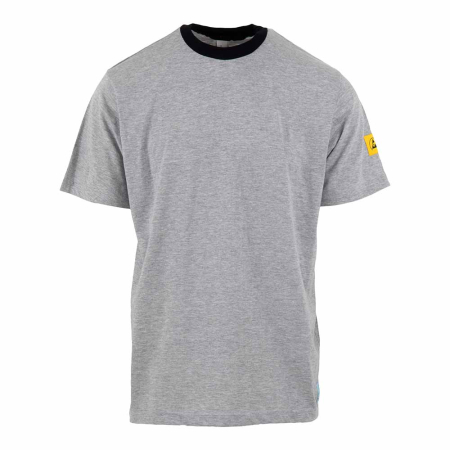 Tricou ESD cu mânecă scurtă din 97% bumbac și 3% fibre conductoare, 150 g/mp [1]