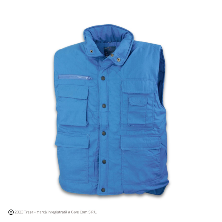 Veste - TRITON BLUE, Vesta termoizolată din tercot, căptușeală termică