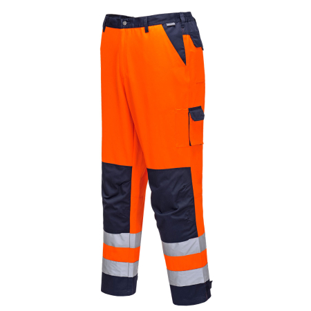 TX51, Pantaloni de lucru HI-VIS din 65% poliester și 35% bumbac, țesătură Kingsmill, 245 g/mp [2]