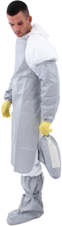 TYCHEM F, Apărători pentru cizme de unică folosință, înalte, antiderapante, protecție chimică Tip 3 [4]
