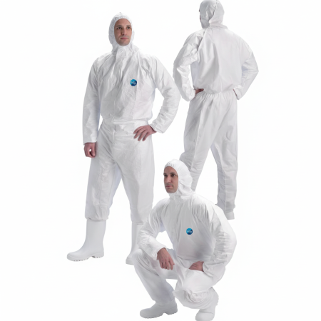 TYVEK 500 DUAL OVERALL, Combinezon de protecție chimică tip 5/6, din tyvek și polipropilenă SMS, 41 g/m², antistatic [2]