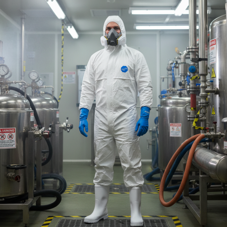 Tyvek 500 Xpert Combinezon De Unica Folosinta Din Polietilena [1]