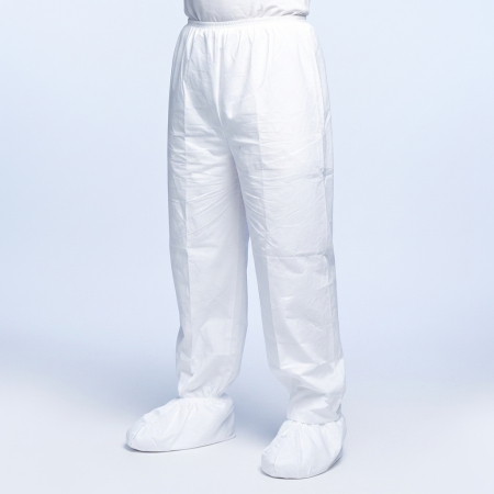 TYVEK 500 PANTS , Pantaloni de protecție chimică tip PB 6, de unică folosință, din polietilenă tyvek, antistatici [1]