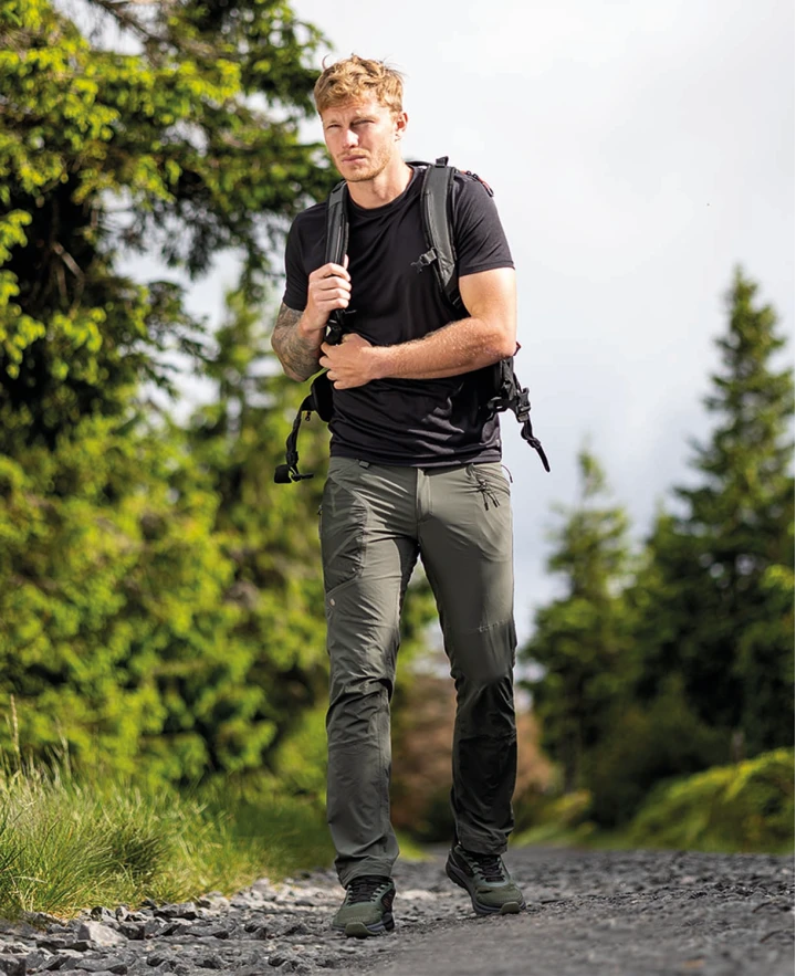 ULTRITE AIR, Pantaloni de drumeție din nylon și elastan, cu tratament hidrofob BIONIC FINISH ECO [6]
