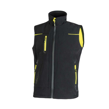 Veste - UNIVERSE, Vestă de lucru din softshell cu membrană, 320 g/mp