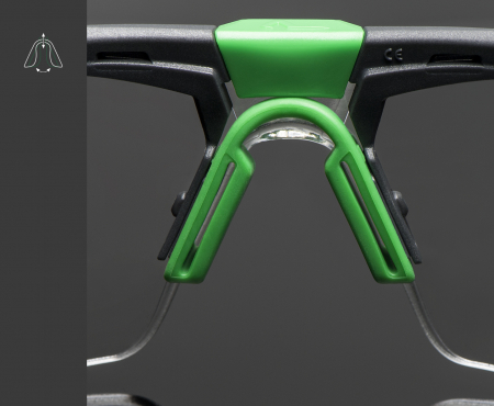 UNIVET 5X1, Ochelari de protecție cu lentilă transparentă, tratament anti-aburire (N) / anti-zgâriere (K) [4]