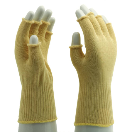 PROTECȚIA MÂINILOR - UNKEV2, Mănuși de protecție la temperaturi înalte din fibră de para-aramidă, cu picouri din PVC