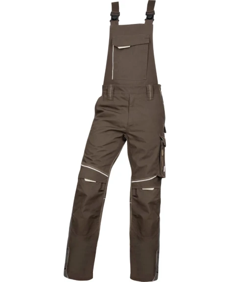 URBAN, Pantaloni cu pieptar din poliester, bumbac stretch și cordura, 270 g/mp [23]