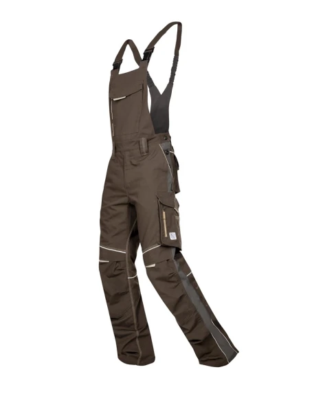 URBAN, Pantaloni cu pieptar din poliester, bumbac stretch și cordura, 270 g/mp [24]