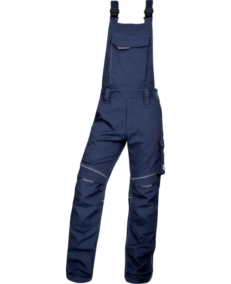 Pantaloni cu pieptar - URBAN, Pantaloni cu pieptar din poliester, bumbac stretch și cordura, 270 g/mp