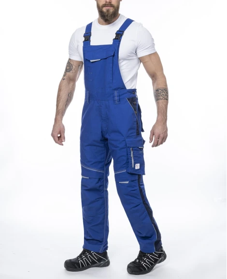 URBAN, Pantaloni cu pieptar din poliester, bumbac stretch și cordura, 270 g/mp [55]