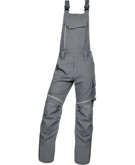 URBAN, Pantaloni cu pieptar din poliester, bumbac stretch și cordura, 270 g/mp [30]