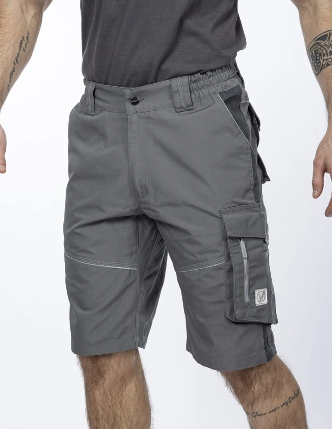 URBAN+, Pantaloni scurți de lucru din poliester și bumbac cu inserții CORDURA, 270 g/mp [1]