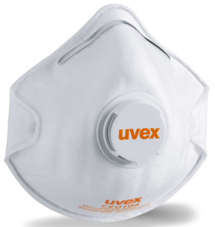 PROTECȚIE RESPIRATORIE - UVEX 2210 silv-Air C, Semimască de filtrare FFP2 NR D, cu supapă