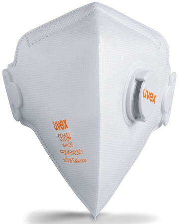 PROTECȚIE RESPIRATORIE - UVEX 3210 silv-Air C, Semimască de filtrare FFP2, cu supapă