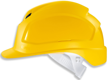 CĂȘTI DE PROTECȚIE - UVEX PHEOS B-S-WR, Cască de protecție ventilată din polietilenă, suspensie textilă cu fixare în 6 puncte