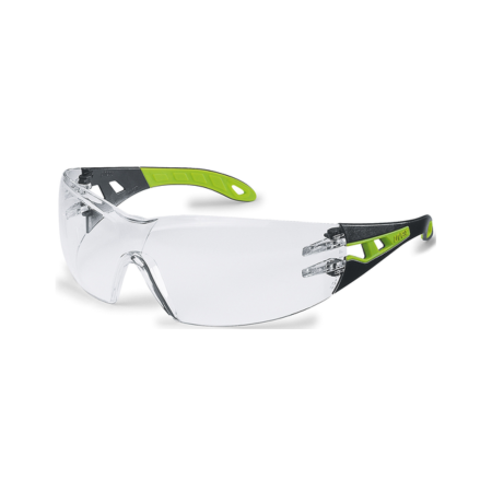 Ochelari de protecție - UVEX PHEOS, ochelari de protecție cu ventilație Climazone, lentilă incoloră / fumurie / galbenă / oglindă, tratament AF/AS, protecție UV400