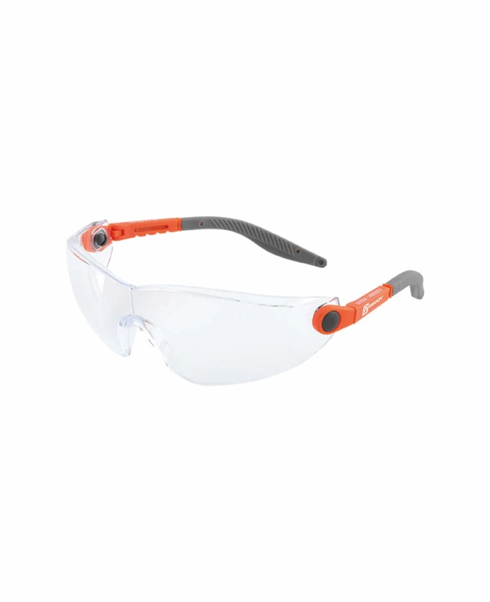 PROTECȚIA OCHILOR - V6000, Ochelari de protecție cu lentilă incoloră din policarbonat, filtru UV, tratament anti-aburire, tratament anti-zgâriere