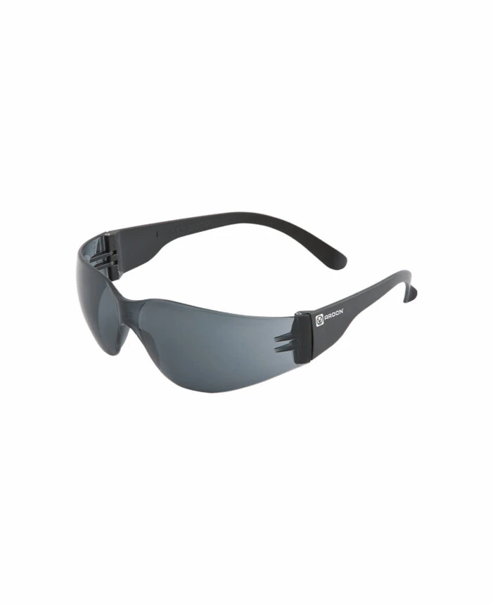 PROTECȚIA OCHILOR - V9200, Ochelari de protecție cu lentilă fumurie din policarbonat, filtru UV, tratament anti-aburire, tratament anti-zgâriere