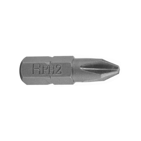 Burghie și dălți - Vârf șurubelniță ph x 25 mm, set 10