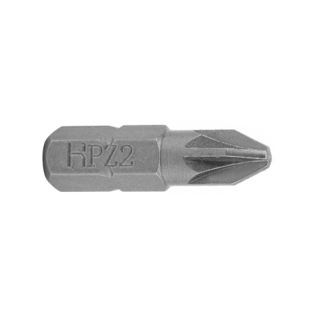 Burghie și dălți - Vârf șurubelniță pz x 25 mm, set 10