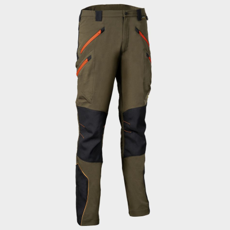 Pantaloni standard - VELTEN, Pantaloni de lucru din poliamidă cu elastan, cu talie elastică