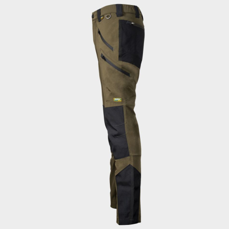 VELTEN, Pantaloni in talie din poliamida cu elastan, cu insertii rezistente la abraziune [1]